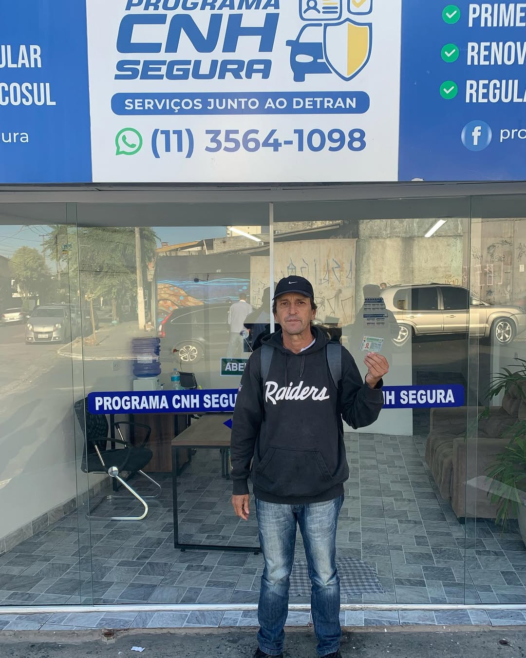 Cliente com CNH recuperada